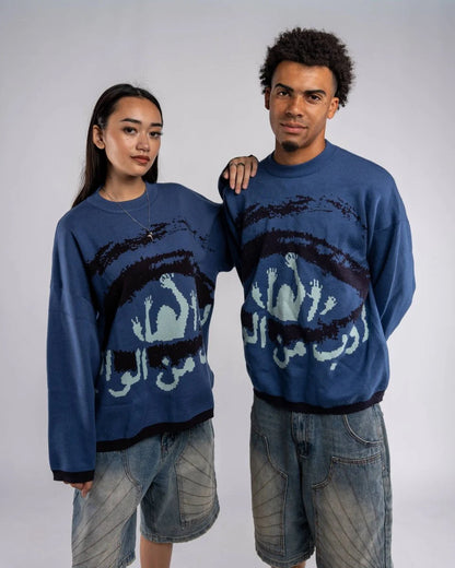 Arab Eye Knit Pullover