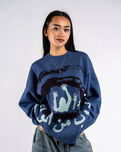 Arab Eye Knit Pullover