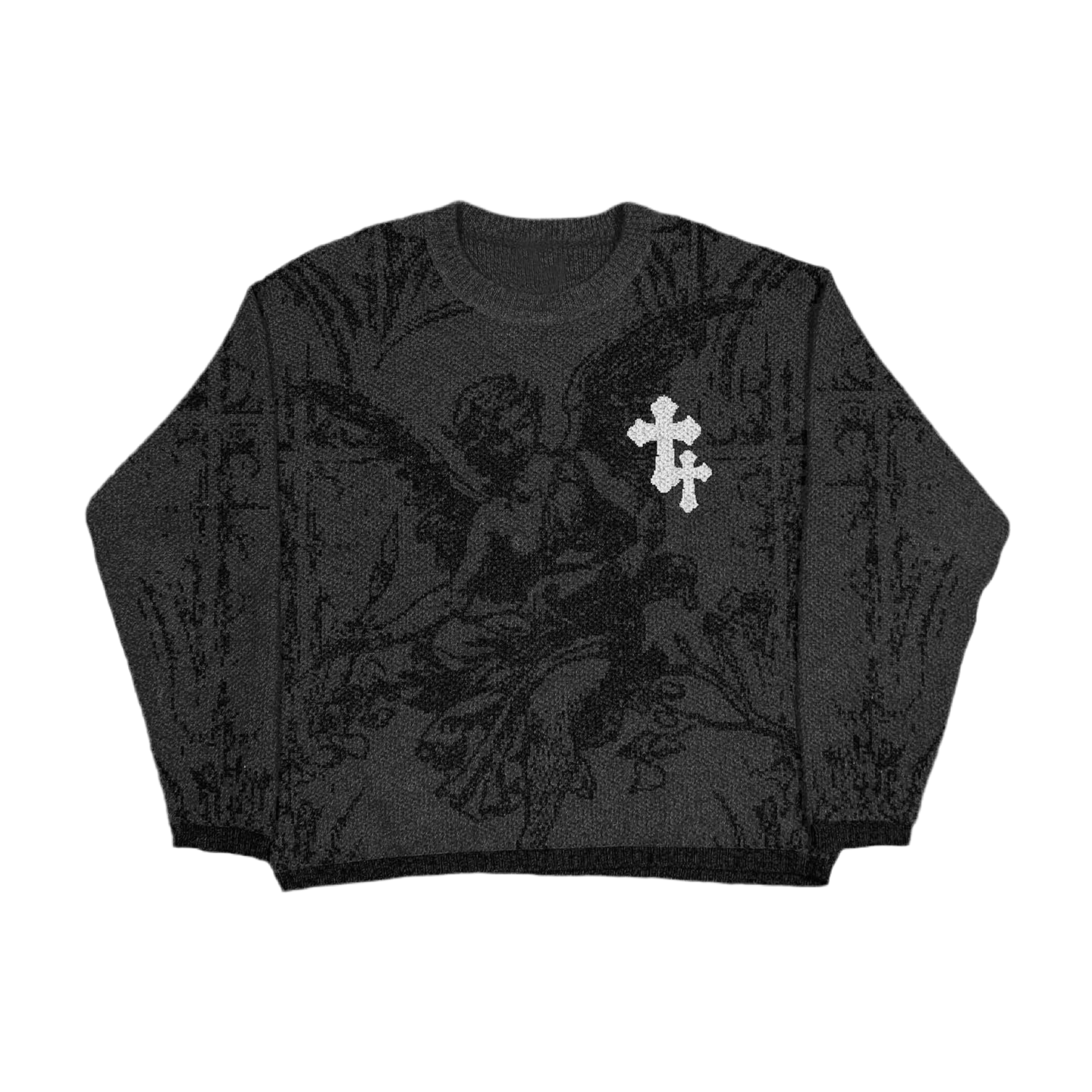 Cross Y2K Pullover - Dripplus