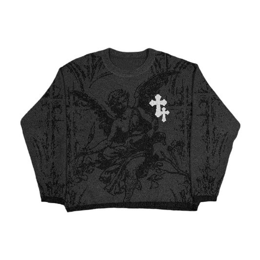 Cross Y2K Pullover - Dripplus