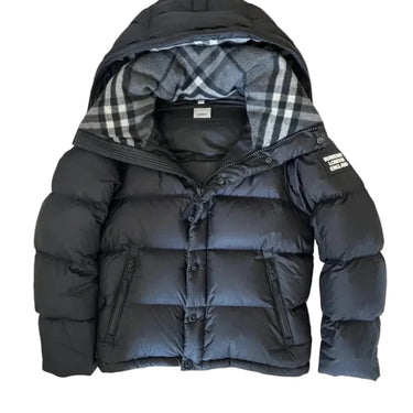 Check Detachable Puffer Jacket
