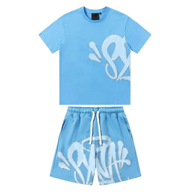 Baby Blue Graffiti Set
