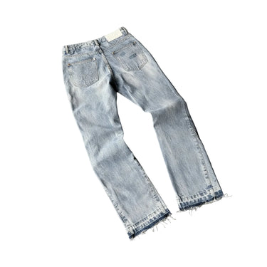 Sky Blue Slim Flared Jeans
