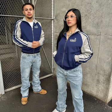 Sky Blue Slim Flared Jeans