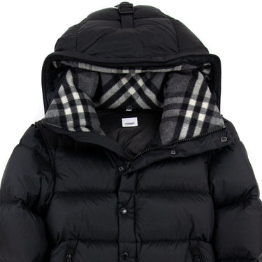 Check Detachable Puffer Jacket